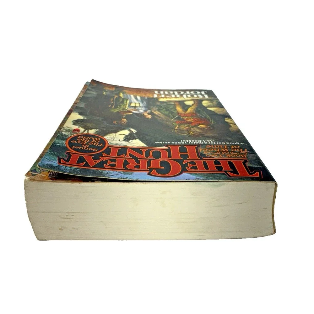 The Great Hunt by Robert Jordan Vintage Tor First Edition Paperback